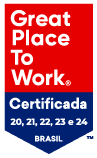 Certificada Great Place to Work no Brasil em 2020, 21, 22, 23 e 24